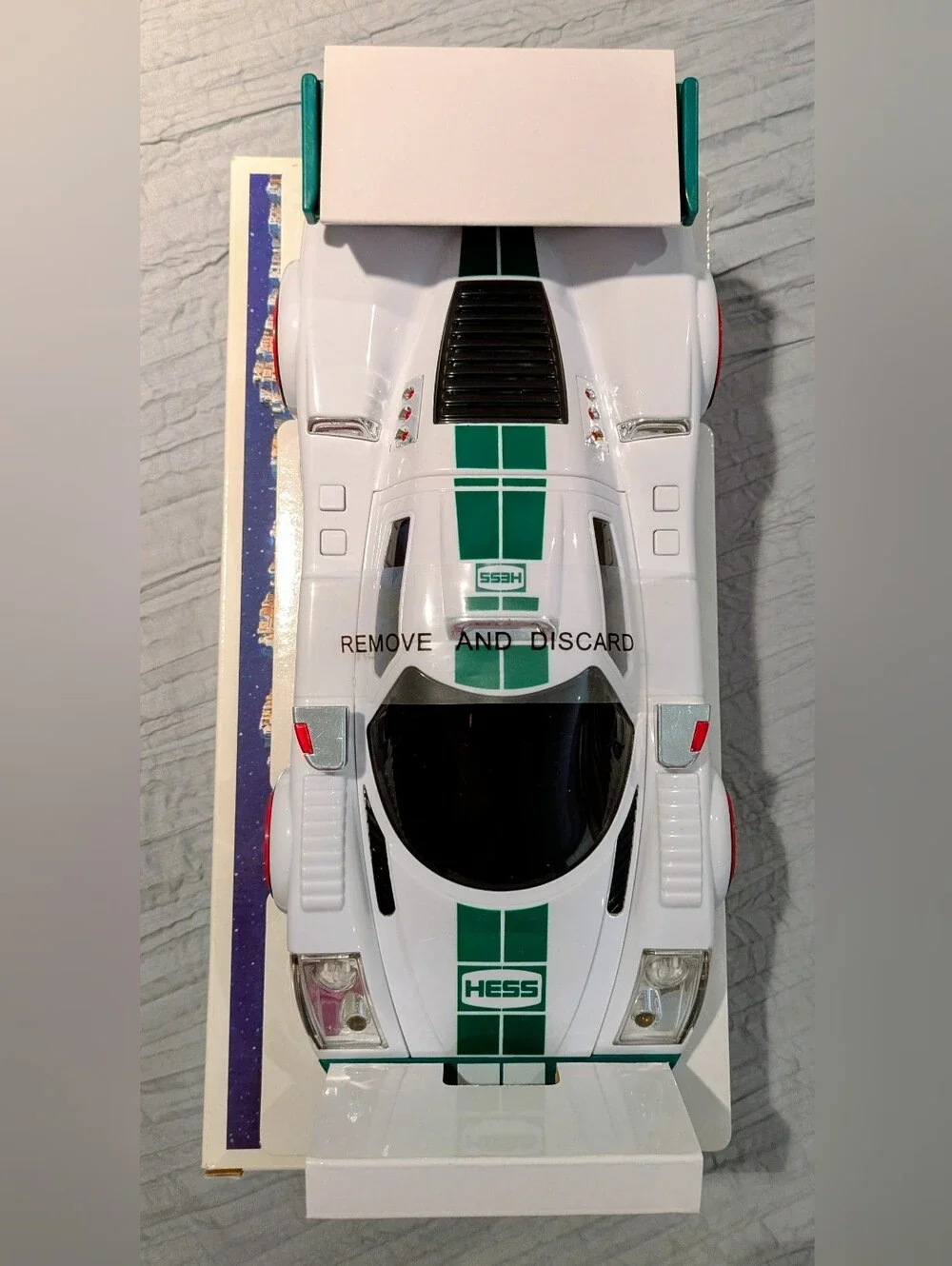 NIB Hess 2009 Race Car and Racer w/Pull Back Motor